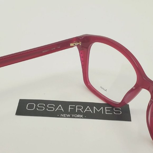 BRAND NEW MOSCHINO MOS517 QHO RED EYEGLASSES - Picture 4 of 12